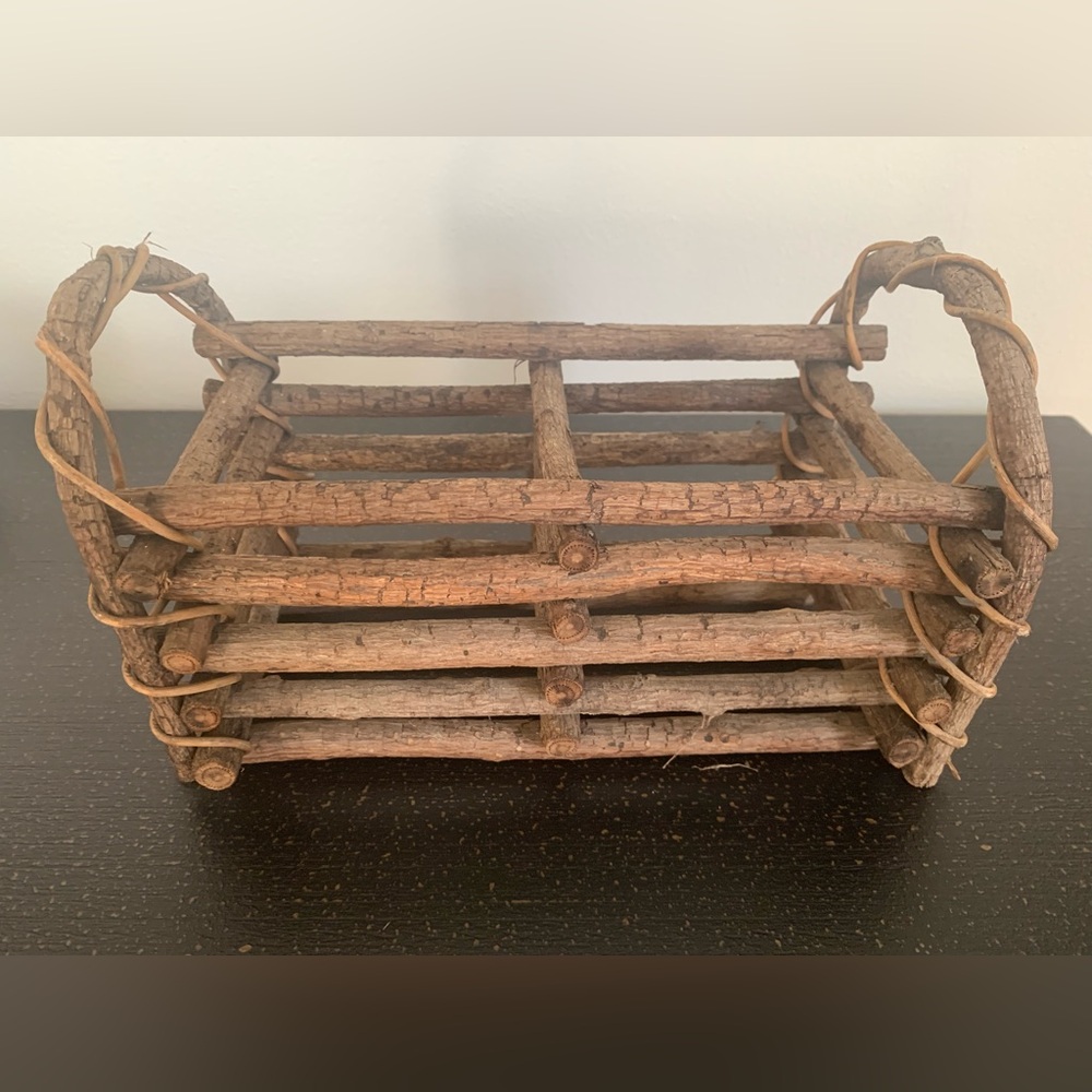Rustic Twig Planter - Picture 5 of 8